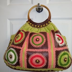 Isabella Fiore Crochet Tote